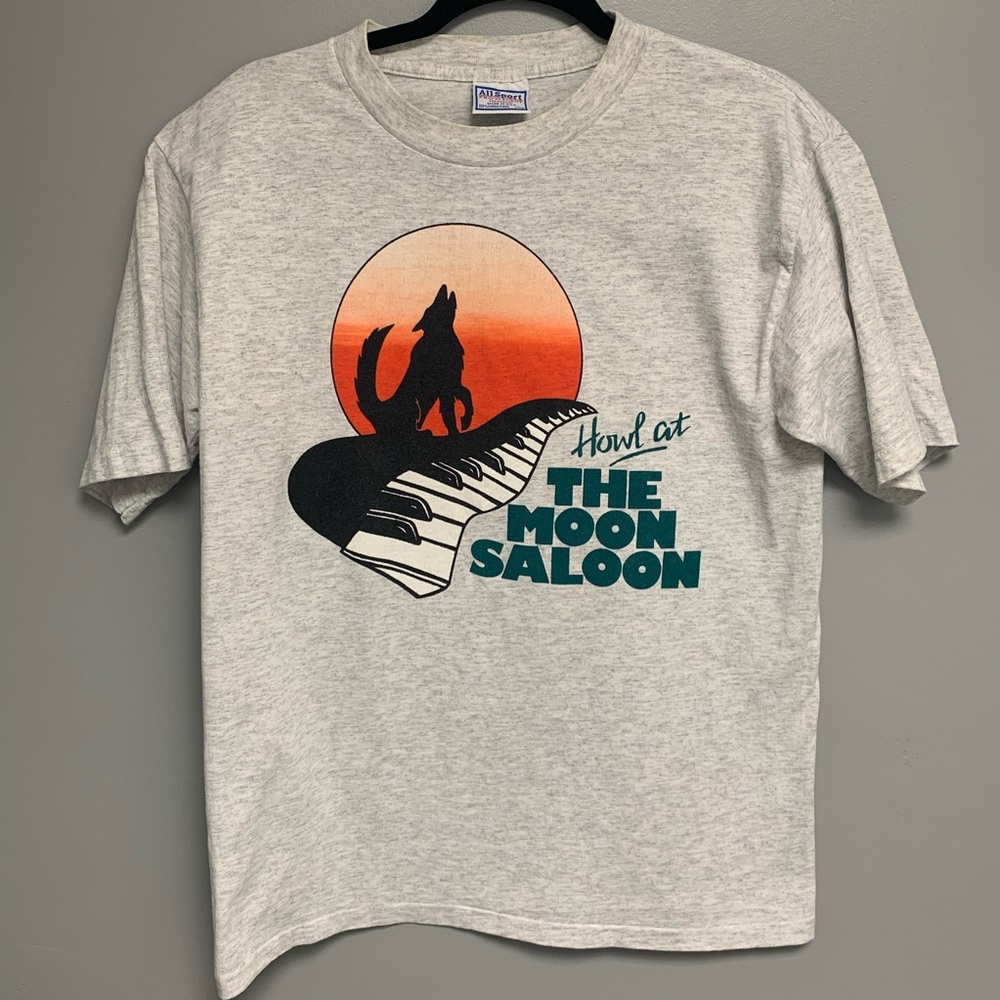 Vintage Single Stitch Coyote Saloon Biker Shirt